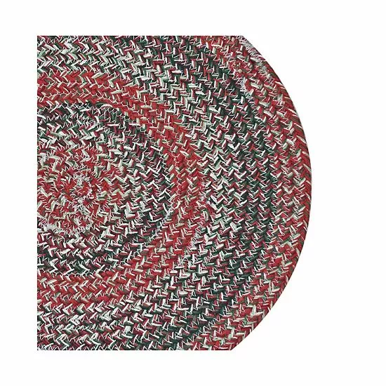 St. Nicholas Square® Holiday Braided Round Placemat 2 St. Nicholas Square® Holiday Braided Round Placemat - Image 2