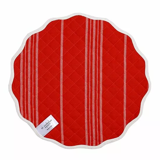 St. Nicholas Square® Reversible Quilted Holiday Placemat 3 St. Nicholas Square® Reversible Quilted Holiday Placemat - Image 3