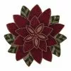 St. Nicholas Square® Beaded Poinsettia Placemat