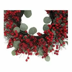 St. Nicholas Square® Artificial Eucalyptus Berry Wreath -St. Nicholas Square Sales unnamed file 64