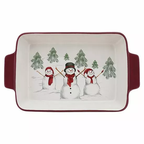 St. Nicholas Square® Yuletide Casserole Pan 1 St. Nicholas Square® Yuletide Casserole Pan