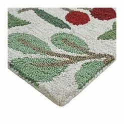 St. Nicholas Square® Holy Berry Hooked 20'' X 30'' Rug -St. Nicholas Square Sales unnamed file 701