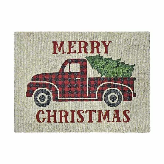 St. Nicholas Square® Christmas Truck Placemat 1 St. Nicholas Square® Christmas Truck Placemat