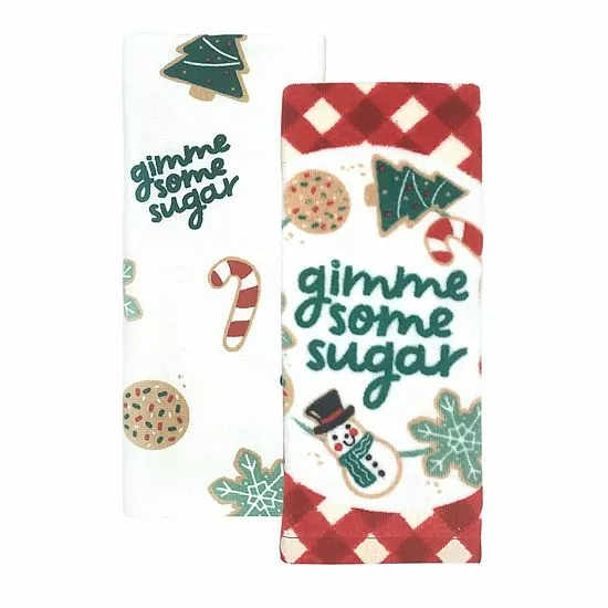 St. Nicholas Square® Gimme Some Cookies Kitchen Towel 2-pk. 1 St. Nicholas Square® Gimme Some Cookies Kitchen Towel 2-pk.