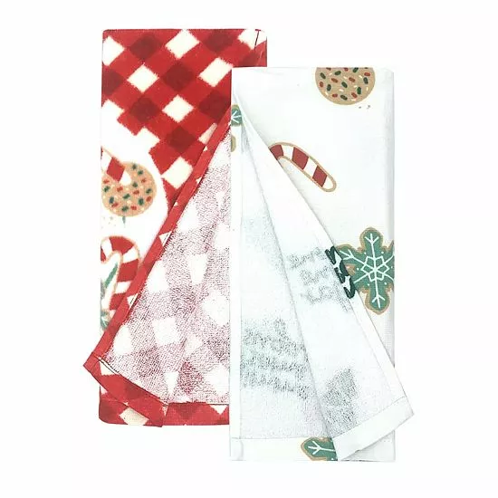 St. Nicholas Square® Gimme Some Cookies Kitchen Towel 2-pk. 2 St. Nicholas Square® Gimme Some Cookies Kitchen Towel 2-pk. - Image 2
