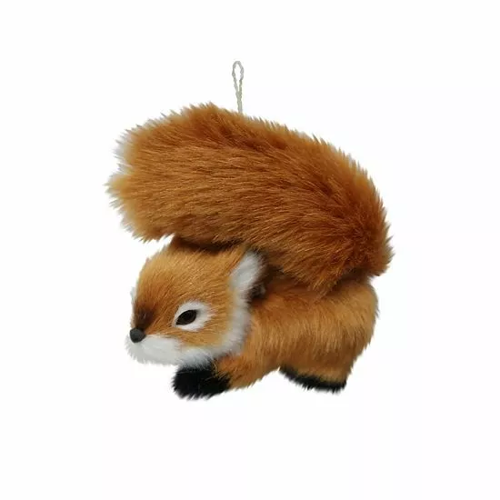 St. Nicholas Square® Faux Fur Squirrel Christmas Ornament 1 St. Nicholas Square® Faux Fur Squirrel Christmas Ornament
