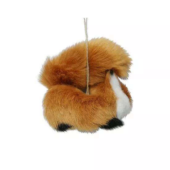 St. Nicholas Square® Faux Fur Squirrel Christmas Ornament 2 St. Nicholas Square® Faux Fur Squirrel Christmas Ornament - Image 2