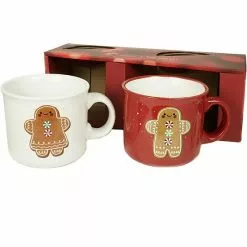 St. Nicholas Square® Gingerbread Mug Set