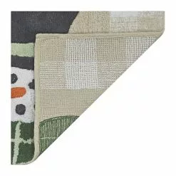 St. Nicholas Square® Buffalo Check Snowman Rug -St. Nicholas Square Sales unnamed file 745