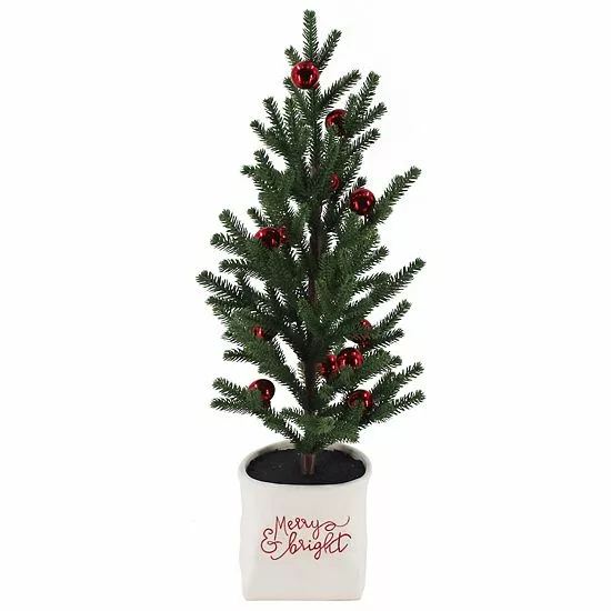 St. Nicholas Square® Merry Bright Artificial Christmas Tree Floor Decor 1 St. Nicholas Square® Merry Bright Artificial Christmas Tree Floor Decor