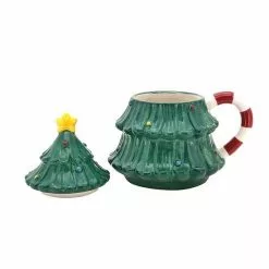 St. Nicholas Square® Memory Lane Christmas Tree Lidded Mug -St. Nicholas Square Sales unnamed file 771