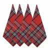 St. Nicholas Square® Tartan Plaid Dinner Napkin 4-pk.