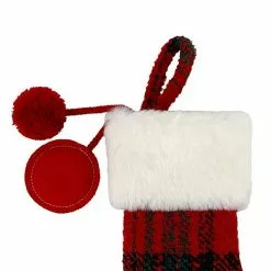 St. Nicholas Square® Mini Plaid Christmas Stocking Pet -St. Nicholas Square Sales unnamed file 790