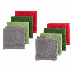St. Nicholas Square® Solid Holiday Dishcloth 8-pk.