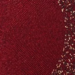 St. Nicholas Square® Beaded Red Placemat -St. Nicholas Square Sales unnamed file 821