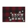 St. Nicholas Square® Snow Place Like Home Holiday 19.5'' X 30'' Accent Rug