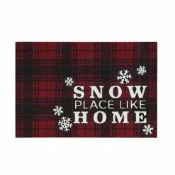 St. Nicholas Square® Snow Place Like Home Holiday 19.5'' X 30'' Accent Rug