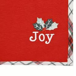 St. Nicholas Square® Joy Farmhouse Plaid Placemat -St. Nicholas Square Sales unnamed file 871