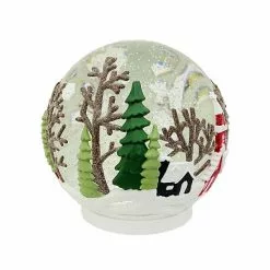 St. Nicholas Square® Shimmer LED Spinning Water Forest Snow Globe Table Decor -St. Nicholas Square Sales unnamed file 916