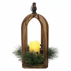 St. Nicholas Square® LED Wood Lantern