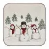 St. Nicholas Square® Yuletide Square Dinner Plate