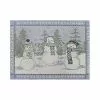 St. Nicholas Square® Cozy Snowman Tapestry Placemat